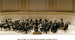 Desktop Screenshot of mvbands.org